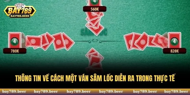 Giới thiệu thông tin về cách một ván Sâm Lốc diễn ra trong thực tế